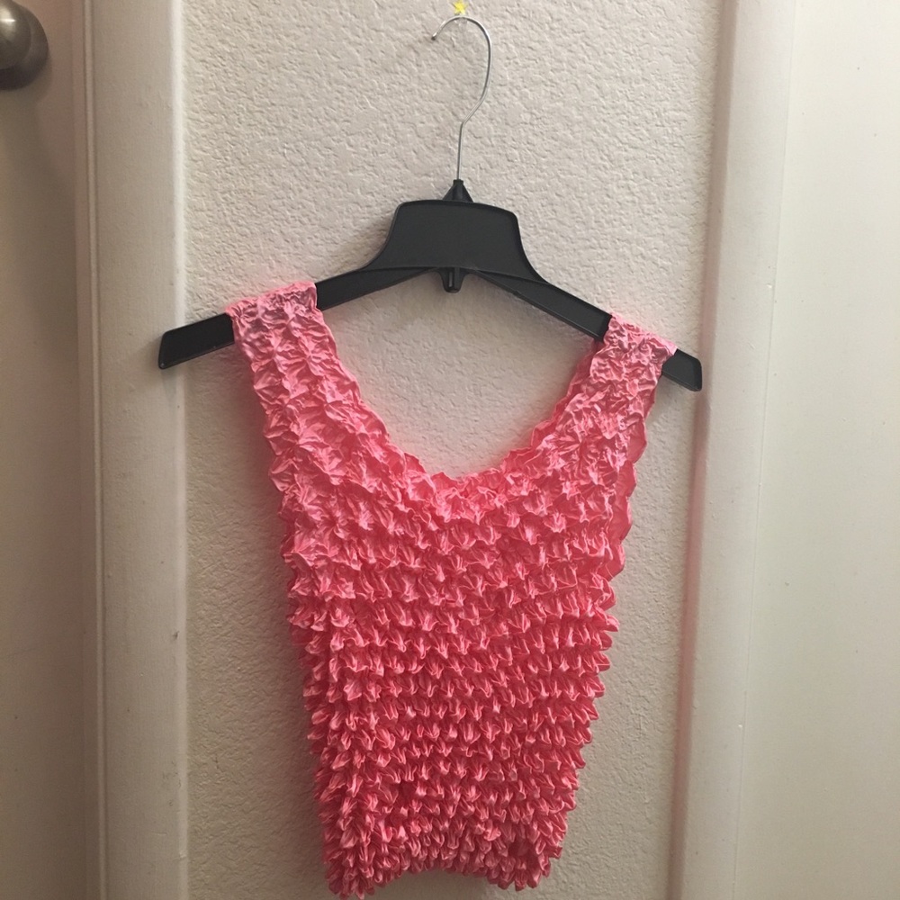 Popcorn tank top